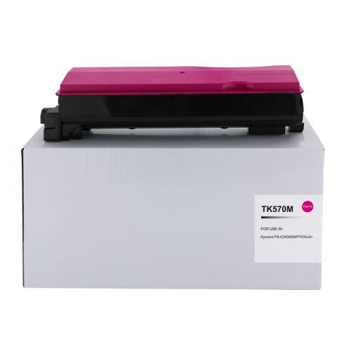 Kyocera Mita TK570M-COM Compatible Magenta Toner Cartridge (12000 pages)