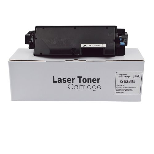 Kyocera Mita TK5150K-COM Compatible Black Toner Cartridge (12000 pages)