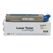 Load image into Gallery viewer, OKI 43459321-COM Compatible Yellow Toner Cartridge (2000 pages)