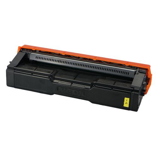 Ricoh 407635-COM Compatible Yellow Toner Cartridge (6000 pages)