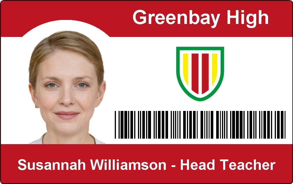 Staff ID Card - 692-500 Paxton Net2 Proximity ISO - Custom Printed with Staff Details - xdigitalmedia