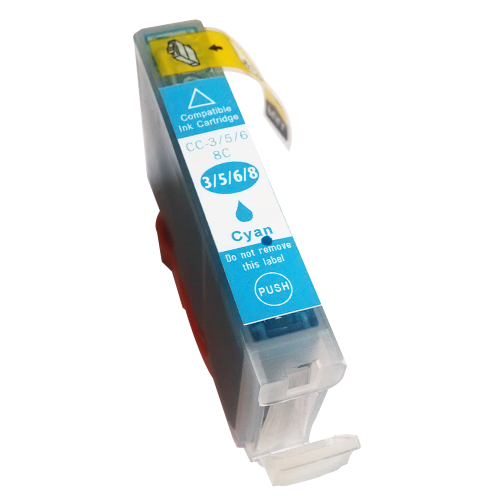 Canon BCI-3C-COM Compatible Cyan InkJet Cartridge 13ml