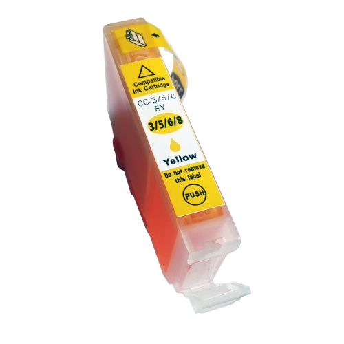 Canon BCI-3Y-COM Compatible Yellow InkJet Cartridge 13ml