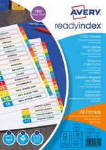 Load image into Gallery viewer, Avery Readyindex 10-Part Divider  01971501