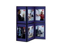 Load image into Gallery viewer, Nobo Showboard 6 Panel Display Blue and Grey