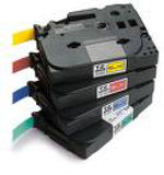Brother TZES651 Black On Yellow Strong Label Tape 24mmx8m