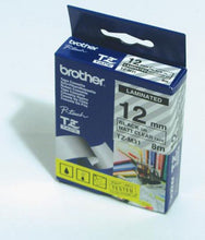 Load image into Gallery viewer, Brother TZEFX231 Black On White Flexible Label Tape 12mmx8m