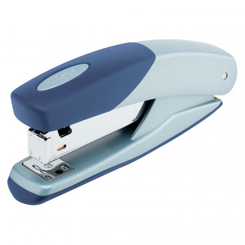 Rexel Torador Half Strip Stapler Silver/Blue 2101203