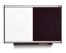 Load image into Gallery viewer, Nobo Prestige Combi Foam/Steel Noticeboard 1200x900mm