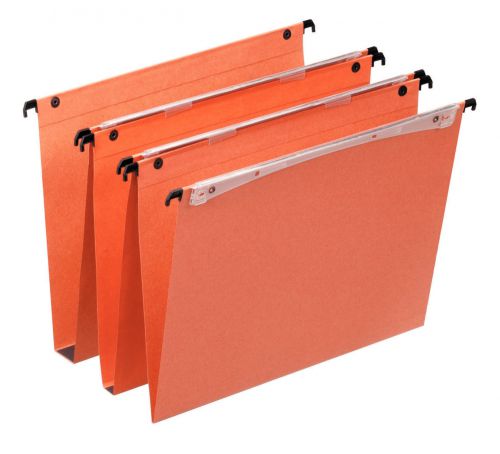 Orgarex Dual Vertical Susp File A4 V Base Orange BX25