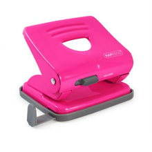 Load image into Gallery viewer, Rapesco 825 2-Hole Metal Punch (25 Sheets) Hot Pink