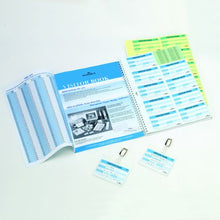 Load image into Gallery viewer, Durable Visitor Book 100 Badge Refill 60x90mm 146465