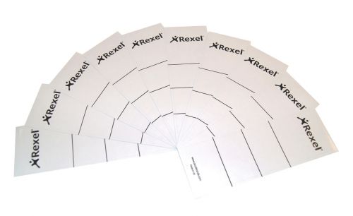 Rexel Colorado Self Adhesive Lever Arch Spine Labels PK10
