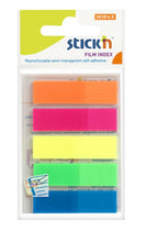 Load image into Gallery viewer, Value Stickn Film Indexes 12mm 124 Tabs Neon Colours 21050