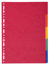 Load image into Gallery viewer, Exacompta 5 Part Coloured Recycled Dividers A4 Extra Wide