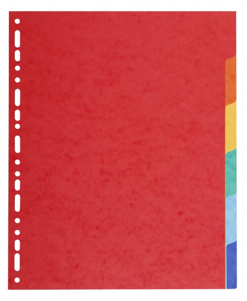Forever Vivid A4 Dividers 220gsm 6 Part