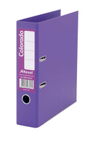 Load image into Gallery viewer, Rexel Colorado Lever Arch File 80mm Foolscap Purple PK10
