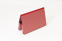 Load image into Gallery viewer, Guildhall Foolscap Double Pocket Legal Wallet Red PK25