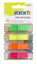 Load image into Gallery viewer, Value Stickn PopUp Flags 12mm 160 Tabs 4 Neon Colours 26017