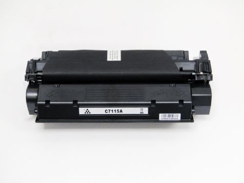 Hewlett Packard C7115A-COM Compatible Black Toner Cartridge (2500 pages)