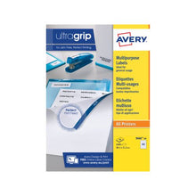 Load image into Gallery viewer, Avery Multipurpose Labels 38x21.2mm 3666-40 65 p/sht PK2600
