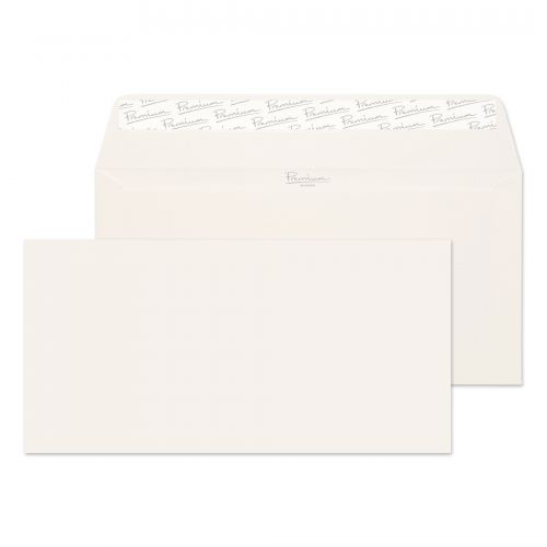 Premium Business DL 120gsm Wallet P&S High White Laid PK50