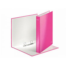 Load image into Gallery viewer, Leitz WOW Ringbinder A4 2DR 25mm Pink 10pk 42410023