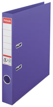 Load image into Gallery viewer, Esselte No.1 Power Lever Arch File A4 PP 50mm Violet  PK10