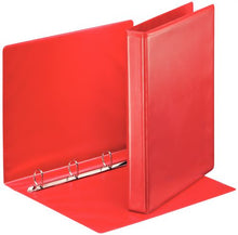 Load image into Gallery viewer, Esselte Essentials Pres Binder A4 25mm 4 O-Ring Red PK10