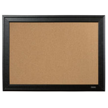 Load image into Gallery viewer, Quartet Cork Board Black Frame 585x430mm