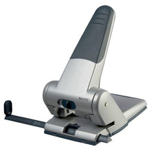Load image into Gallery viewer, Leitz Heavy Duty 2 Hole Punch Silver 65 Sheets