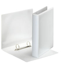 Load image into Gallery viewer, Esselte Presentation Binder 2-DRing 25mm A5 White PK12