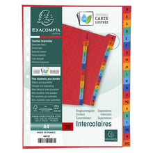 Load image into Gallery viewer, Europa A-Z Dividers A4 Assorted 4803Z (PK1)