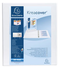 Load image into Gallery viewer, Exacompta Kreacover Pres Binder 2D 25mm A4 White PK10
