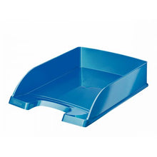 Load image into Gallery viewer, Leitz WOW Letter Tray Blue Metallic A4