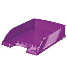 Load image into Gallery viewer, Leitz WOW Letter Tray Purple Metallic A4