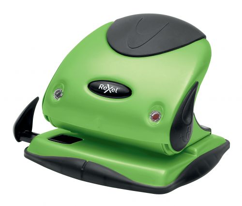 Rexel Choices P225 2 Hole Punch Green