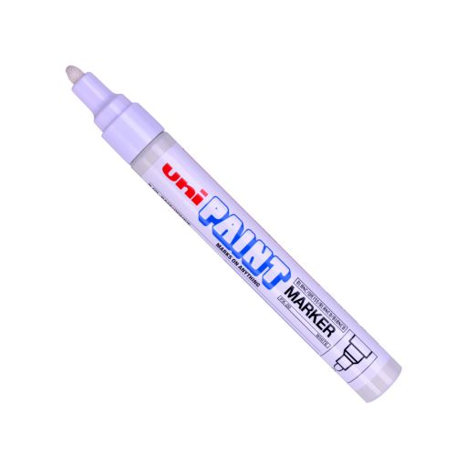 Uni Paint Marker PX-20 Medium White PK12