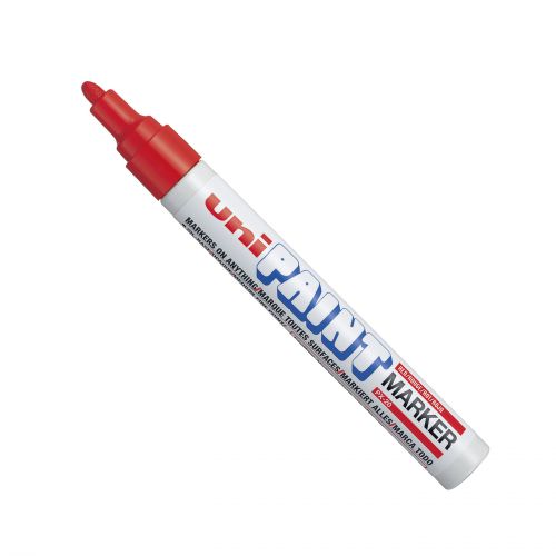 Uni Paint Marker PX-20 Medium Red PK12
