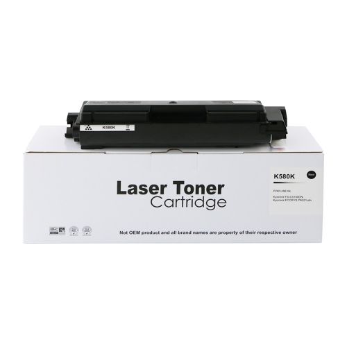 Kyocera Mita TK580K-COM Compatible Black Toner Cartridge (5000 pages)