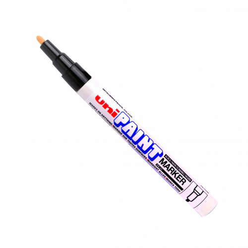 Uni PX-21 Paint Marker Fine Bullet Tip Black PK12