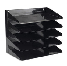 Load image into Gallery viewer, Avery 5-Tier Letter Rack Steel Black 605SBLK