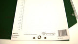 Rexel Crystalfile Lateral 330 Inserts White Pack of 25