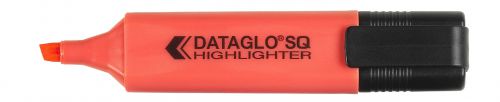 Value Highlighter Flat Barrel Chisel Tip Red (PK10)