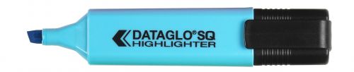 Value Highlighter Flat Barrel Chisel Tip Blue (PK10)