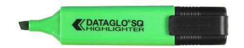 Value Highlighter Flat Barrel Chisel Tip Green (PK10)