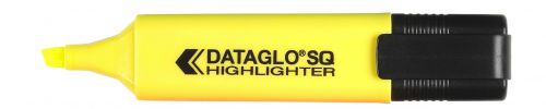 Value Highlighter Flat Barrel Chisel Tip Yellow (PK10)