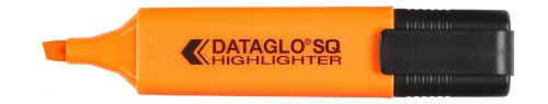 Value Highlighter Flat Barrel Chisel Tip Orange (PK10)