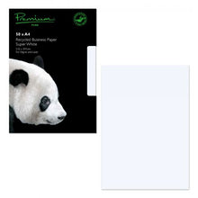 Load image into Gallery viewer, Premium Pure Paper Super White Wove A4 120gsm PK50