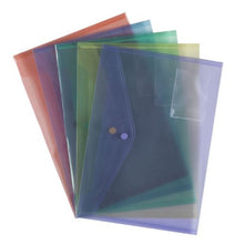 Load image into Gallery viewer, Value Popper Wallet Assorted Cols PK5